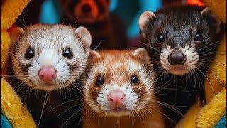 Surprising Ferret Facts 🐾 Ferret PetFacts CuteAnimals FerretLife AnimalLovers PetCare pets [upl. by Suoivatra38]