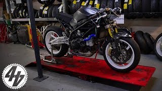 The Trickest Suzuki SV650 Ever [upl. by Eiduam]