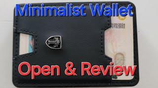 Travando Minimalist Wallet Open And Review [upl. by Huang]