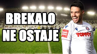 JOSIP BREKALO vjerojatno ne ostaje u Hajduku [upl. by Eillas120]