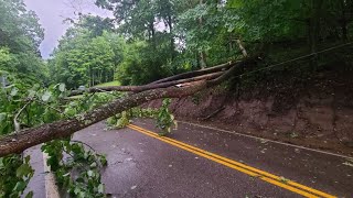 Severe weather in Ohio Tornado hits Meijer distribution center crews work to restore power [upl. by Ajed]