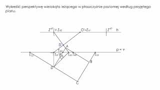 Perspektywa rysowanie według planu [upl. by Bathsheb]