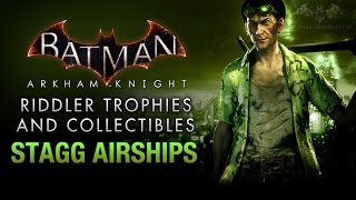 Batman Arkham Knight  Riddler Trophies  Panessa Studios [upl. by Liryc]