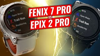 SOUBOJ Garmin Fenix 7 PRO vs Epix 2 PRO [upl. by Weaver632]