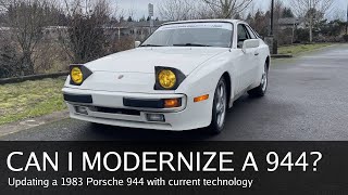 Can I modernize my 1983 Porsche 944 [upl. by Ahsinyd]