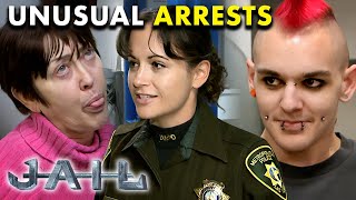 Unusual Arrests Unfold in Las Vegas  JAIL TV Show [upl. by Eduj]