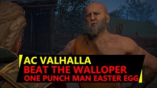 AC Valhalla Walloper  Viking Saitama  One Punch Man Easter Egg [upl. by Nnaed39]