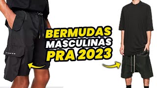 5 BERMUDAS MASCULINAS que vão BOMBAR em 2023 qual VOCÊ usaria [upl. by Erodavlas]