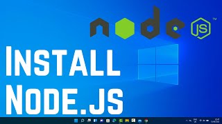 How to Install Nodejs on Window 11 2024 [upl. by Gorlin955]