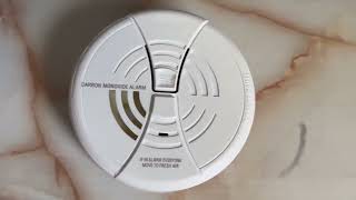 FIRST ALERT Carbon Monoxide Alarm BRK CO250 Battery Operated Carbon Monoxide Detector Review [upl. by Alleb294]