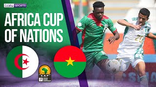 Algeria vs Burkina Faso  AFCON 2023 HIGHLIGHTS  01202024  beIN SPORTS USA [upl. by Jerrome598]