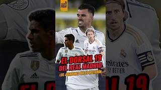 Todos los jugadores que vistieron el dorsal 19 del Real Madrid en toda su historia realmadrid fut [upl. by Lebazej]