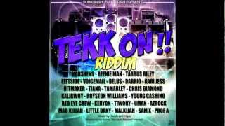 Tekk On Riddim Instrumental DampH [upl. by Noryb]