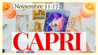 CAPRICORNIO quotUn TRIUNFO Que No VISTE Venir Tarot NOVIEMBRE 1117 [upl. by Anelle816]