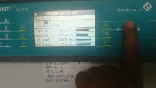 schenck weigh feeder controller VEG 20650 parameters blocks [upl. by Annairol335]