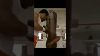 George Foreman DESTROYS Heavy Bag shorts boxing power [upl. by Pahl483]