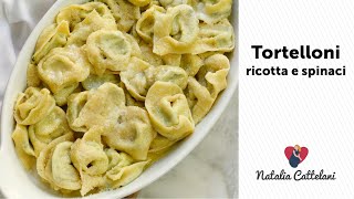 TORTELLONI RICOTTA E SPINACI  Ricetta classica per il pranzo della domenica  Natalia Cattelani [upl. by Pebrook49]