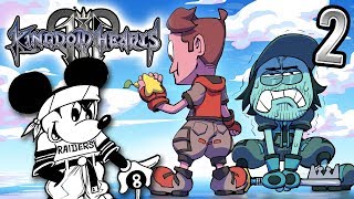 SuperMega Plays KINGDOM HEARTS 3  EP 2 Donald Goose [upl. by Aziul]