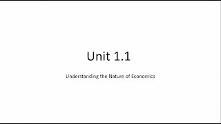 Unit 11 IBDP Economics 2024 Syllabus [upl. by Nneb]