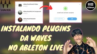 COMO INSTALAR PLUGINS DA WAVES waves  NO ABLETON LIVE [upl. by Asi146]