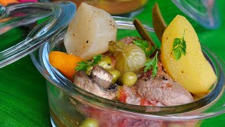 Recette  Navarin d’agneau et ses petits légumes [upl. by Collayer]