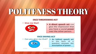 Politeness Theory in HindiUrdu [upl. by Forta]