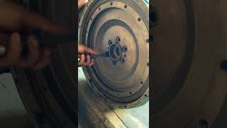 flywheel of Diesel Engine automobile engine automobileengine engineoverhaul engineservice [upl. by Twyla]