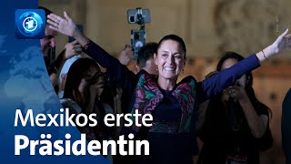 Sheinbaum gewinnt Präsidentenwahl in Mexiko [upl. by Galatea563]