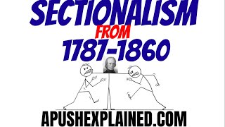 Sectionalism amp Compromise 1787 to 1860 US History Explained [upl. by Gamages]