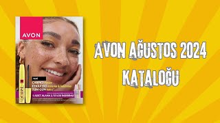 AVON AĞUSTOS 2024 KATALOĞU ✨️ [upl. by Mechelle]