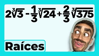 ✅👉¿Cómo SUMAR y RESTAR RAÍCES con MISMO ÍNDICE y DIFERENTE RADICANDO FÁCIL y DIVERTIDO Reto 39 [upl. by Nayr]