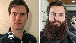 One Year Beard Growth TimeLapse [upl. by Nnylyaj977]