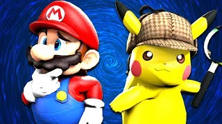 SMG4 Detective Mario amp Pikachu [upl. by Nylleoj]