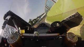 GoPro OnBoard Canepa Vallelunga Panigale Superbike EVO [upl. by Madlen]