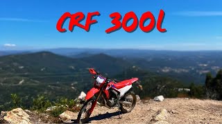 HAVING FUN CRF 300L 4K POV [upl. by Korrie]