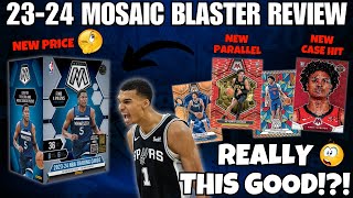 SOME MAJOR IMPROVEMENTS🚨  BIG HITS💥 PRODUCT REVIEW 202324 Panini Mosaic Basketball Blaster Box [upl. by Kcor]