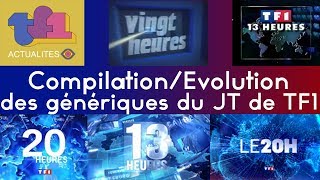 BONUS CompilationEvolution du générique du JT de TF1 [upl. by Ruzich560]