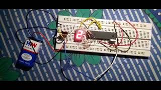 Made Circuit Driver 74467447 Display with 7 Seven Segment Display [upl. by Vonnie179]