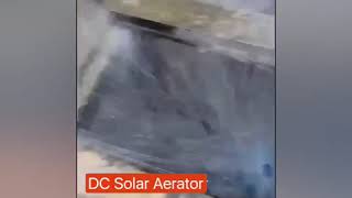 Solar pond aerator for fish Solar Powered Aeration Systems [upl. by Laoj]