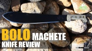 Condor Bolo Machete Review  OsoGrandeKnives [upl. by Doig46]