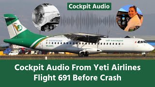 Shocking Audio From Yeti Airlines Flight 691 Before Crash  Pokhara crash atc audio [upl. by Lashond]