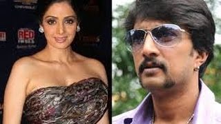 SudeepSridevi to Lock Lips for Illayathalapathy Vijays Puli [upl. by Aira]