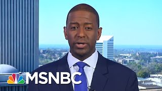 Andrew Gillum ‘Ron DeSantis Went Immediately To The Gutter’  Hallie Jackson  MSNBC [upl. by Ahsenar399]