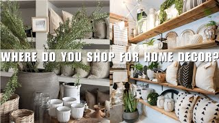 4 HOME DECOR STORES WE FORGET TO SHOP AT  DECOR TRENDS FOR EVERY BUDGET [upl. by Ahilam276]