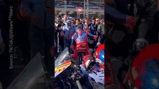 Marc Marquez Gets Off His Motorbike to Meet Fans  motogp solidaritygp marcmarquez [upl. by Allesig]