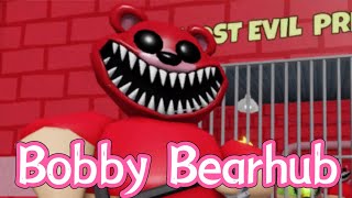 Roblox  Bobby Bearhug Barrys Prison Run OBBY  Gameplay [upl. by Ecinnahs]