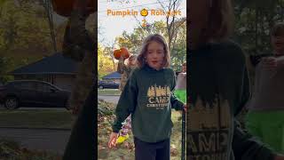 Pumpkin 🎃 Roll part 2 pumpkin halloween fall [upl. by Taddeo161]