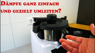 Monsieur Cuisine Smart Zubehör Dampfumleiter  ableiter nie wieder feuchte Schränke [upl. by Audris]