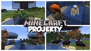 Prosta automatyczna farma żelaza  Minecraft Projekty 006 [upl. by Labotsirhc]