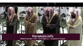 720p  Night 21 Makkah Taraweeh amp Tahajjud 2013 Sheikh JuhanyMahir Shuraim amp Sudais [upl. by Vacuva]